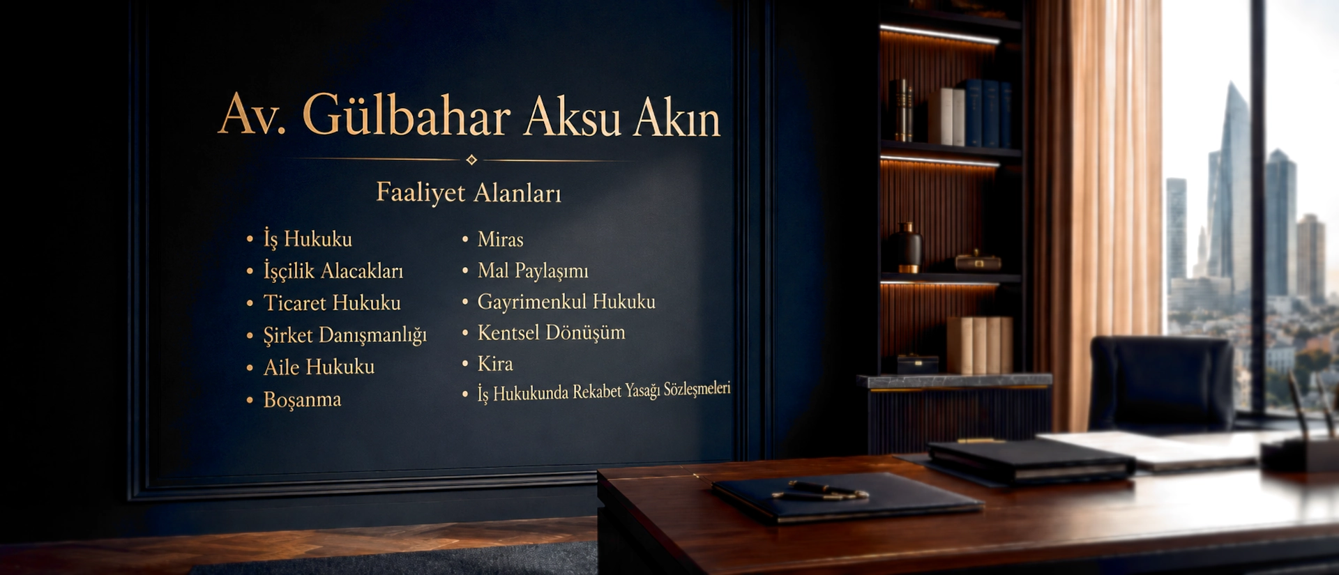 Av. Gülbahar Aksu Akın — G&M Hukuk Bürosu, İstanbul
